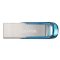 SANDISK ULTRA FLAIR USB 3.0 64GB, TROPICKA MODRA